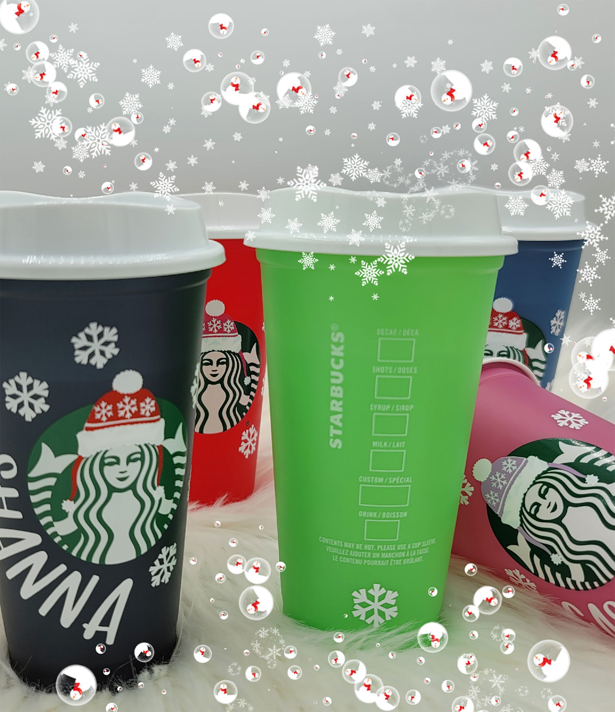 Starbucks GRANDE store tumblers